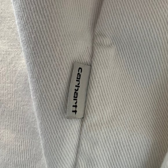 Carhartt Work In Progress Collared Denim Button Down Long Sleeve - Picture 4 of 11